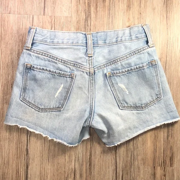 ❌RELISTED❌ Two Pair Girls Denim Shorts Size 10 - Cat & Jack, Old Navy Cut-Offs - Picture 6 of 13